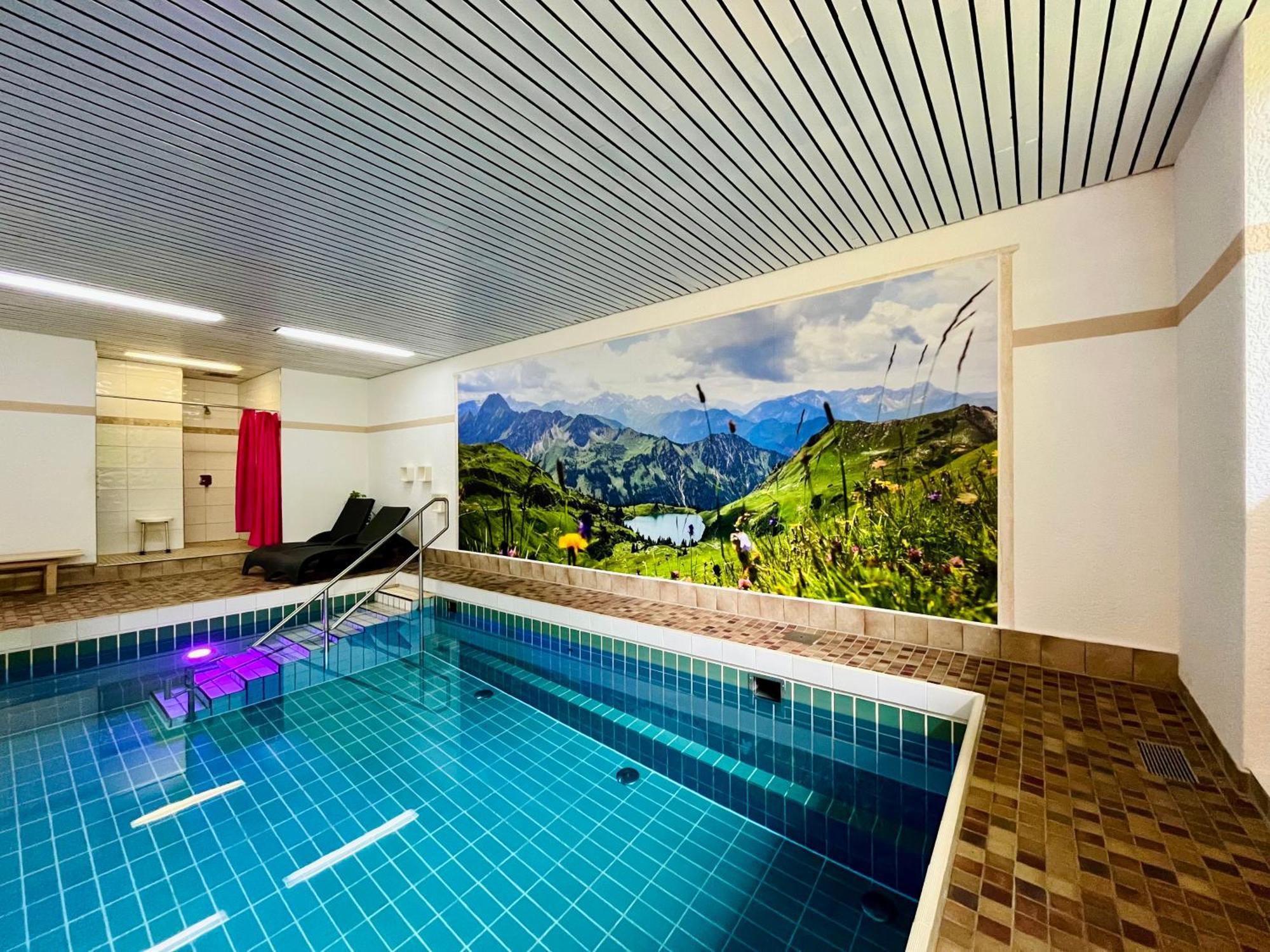 Апартаменты Zickenstueble B19 Montana Haus Оберстдорф Экстерьер фото