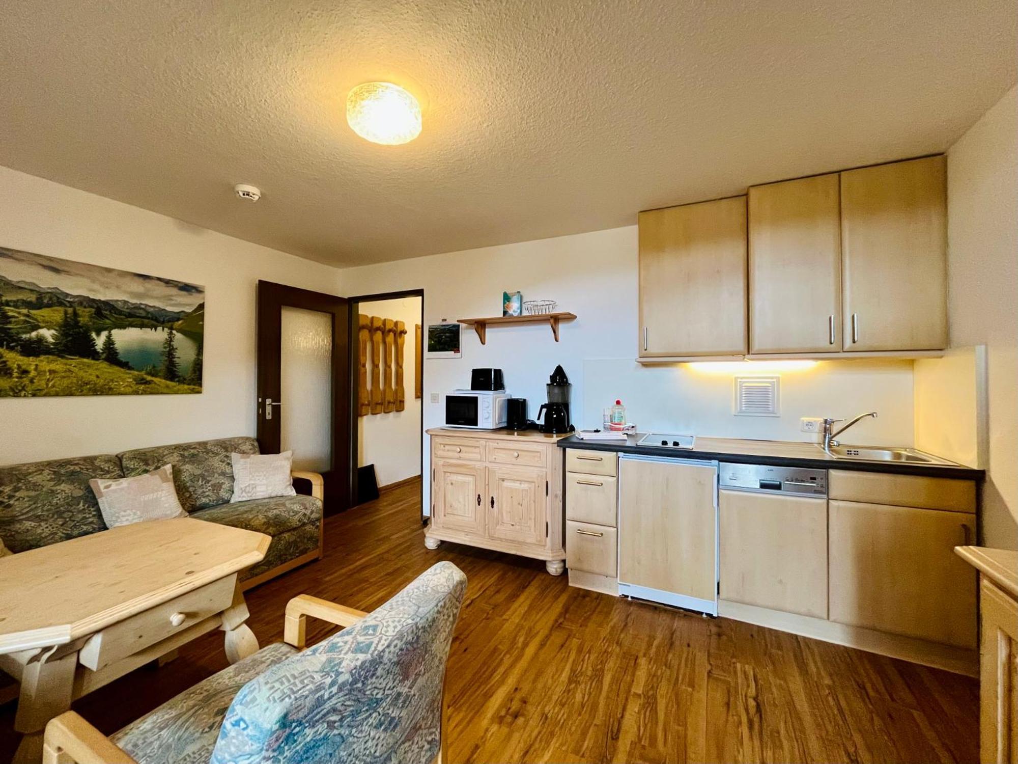 Апартаменты Zickenstueble B19 Montana Haus Оберстдорф Экстерьер фото